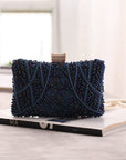 Image of a Beaded Evening Clutch, a sparkling and elegant accessory perfect for special nights and formal occasions.