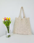 Stylish Crochet Shoulder Bag with a Relaxed Vibe, ideal for everyday use.