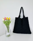 Stylish Crochet Shoulder Bag with a Relaxed Vibe, ideal for everyday use.
