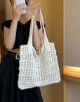 Eco-Friendly Fashion: Crochet Shoulder Bag for Green Living.