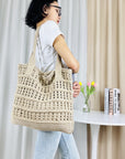 Eco-Friendly Fashion: Crochet Shoulder Bag for Green Living.