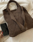 Unique Crochet Shoulder Bag with a Vintage Touch, a standout fashion statement.