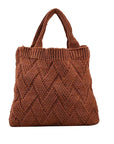 Unique Crochet Shoulder Bag with a Vintage Touch, a standout fashion statement.