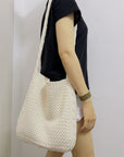a Crochet Crossbody Bag, a stylish and eco-friendly accessory with intricate craftsmanship