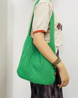 Hands-Free Chic with Versatile Crochet Crossbody Bag
