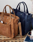Stylish and Practical: The Adjustable Strap Corduroy Bag You'll Love