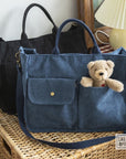 Customizable Corduroy Bag with Adjustable Strap: The Perfect Bag for Every Occasion
