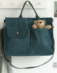 Customizable Corduroy Bag with Adjustable Strap: The Perfect Bag for Every Occasion