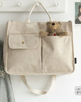 Customizable Corduroy Bag with Adjustable Strap: The Perfect Bag for Every Occasion