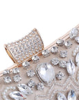 Womens Crystal Evening Clutch Bag Wedding Purse Bridal Prom Handbag Party Bag