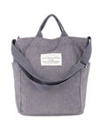 Stay on-Trend with Our Contemporary and Unique Corduroy Shoulder Bag