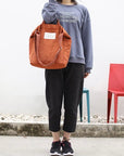 Stay on-Trend with Our Contemporary and Unique Corduroy Shoulder Bag