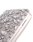 Womens Crystal Evening Clutch Bag Wedding Purse Bridal Prom Handbag Party Bag