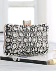 Womens Crystal Evening Clutch Bag Wedding Purse Bridal Prom Handbag Party Bag