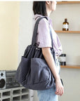 Large Capacity Wash Canvas Tote Canvas Shoulder Bag Everyday Tote Corduroy Shoulder Tote Bag Simple Canvas Bag Best Gift
