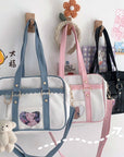 Uniform Bag-Ita Shoulder Bag-Ita Bag Crossbody-Kawaii ita Bag-Ita Backpack-ITA School-Bag-ita Bag Accessories-Anime Tote