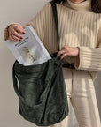 Corduroy Tote Bags: Style and Functionality in One