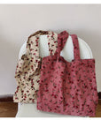 Get Ready for Winter with Our Warm and Stylish Corduroy Tote Bag