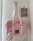 Uniform Bag-Ita Shoulder Bag-Ita Bag Crossbody-Kawaii ita Bag-Ita Backpack-ITA School-Bag-ita Bag Accessories-Anime Tote
