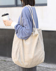 Get Ready for Winter with Our Warm and Stylish Corduroy Shoulder Bag