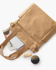 Stay Hands-Free and Chic with Our Convenient Canvas Shoulder Bag