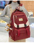 Make a Statement with this Adorable and Trendy Nylon Backpack