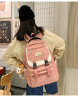 Make a Statement with this Adorable and Trendy Nylon Backpack
