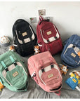 Make a Statement with this Adorable and Trendy Nylon Backpack