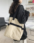 Stylish Canvas Shoulder Bag for Everyday Use