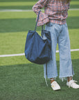 Stay Fashion-Forward and Organized with Our Denim Shoulder Bag