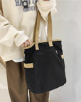 Stylish Canvas Shoulder Bag for Everyday Use