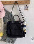 Versatile Canvas Crossbody Bag for Work and Play