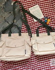 Versatile Canvas Crossbody Bag for Work and Play