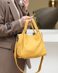 Modern and Minimalist PU Leather Shoulder Bag