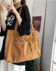 Experience Maximum Versatility with Our Convertible Canvas Shoulder Bag