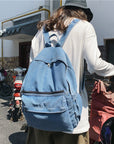 Minimalist Canvas Backpacks for Simplistic Style