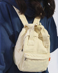 Minimalist Canvas Backpack for Simple and Elegant Look