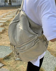 Stay Eco-Friendly and Sustainable with Our Reusable Waxed Canvas Backpack