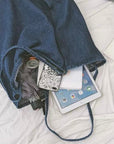 Stay Fashion-Forward and Organized with Our Denim Shoulder Bag