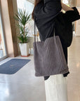 Experience Unbeatable Quality with Our Artisanal Corduroy Shoulder Bag