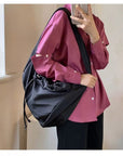 Stylish Nylon Shoulder Bag for On-The-Go Convenience