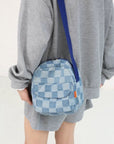 Blue Jean Beauty Crossbody Purse
