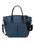 Modern Nylon Tote with Detachable Strap for Easy Carrying