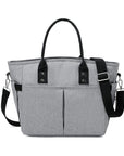 Modern Nylon Tote with Detachable Strap for Easy Carrying