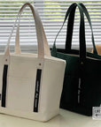 Casual Canvas Top Handle Shoulder Bag