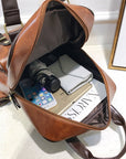 Sleek and Chic Leather Backpack for Any Occasion