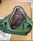 Stay Secure and Safe with Our Anti-Theft and RFID-Blocking Canvas Crossbody Bag