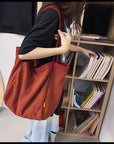 Experience the Perfect Combination of Comfort and Style with Our Canvas Shoulder Bag