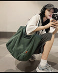 Experience the Perfect Combination of Comfort and Style with Our Canvas Shoulder Bag