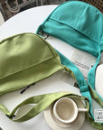 Fashionable Nylon Hobo Bag with Adjustable Strap